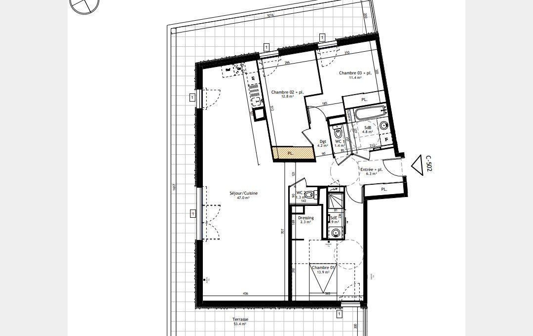 ACTIVA : Appartement | MONTPELLIER (34000) | 107 m2 | 479 000 € 