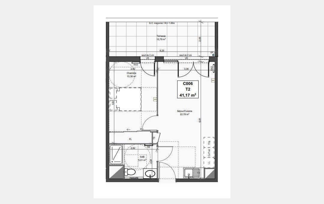 ACTIVA : Appartement | GRABELS (34790) | 41 m2 | 231 000 € 