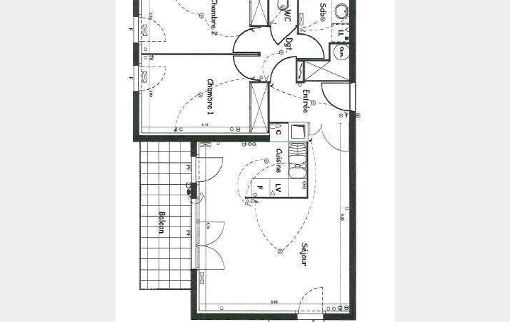 ACTIVA : Appartement | POUSSAN (34560) | 64 m2 | 199 500 € 